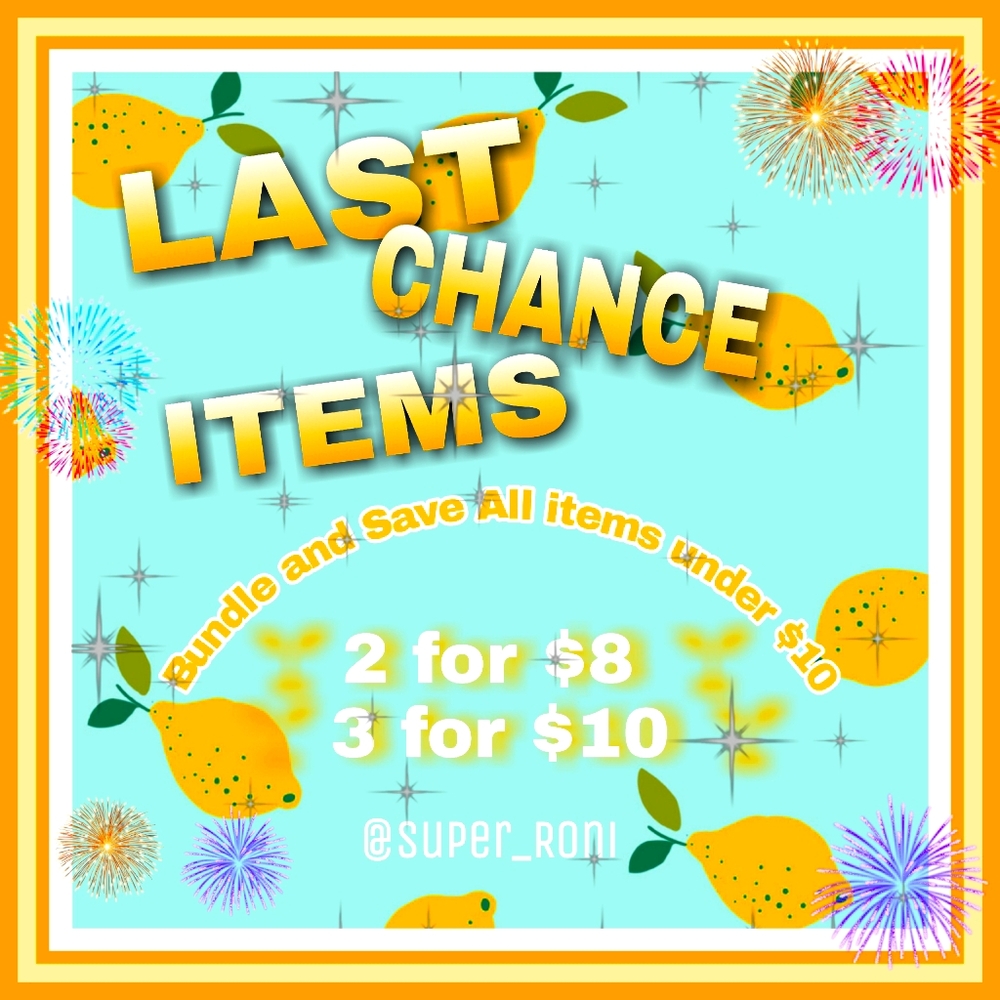 🌱🎋 Last Chance Items 🎋🌱